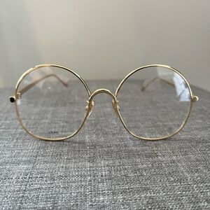 Loewe Gold Frame Glasses